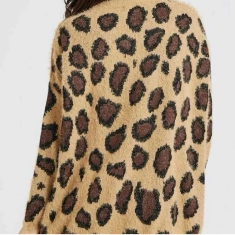 Altar'd State Animal Print Sweater - Picture 4 of 9